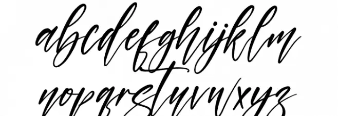 Halimunde Signature Fuentes MINÚSCULAS