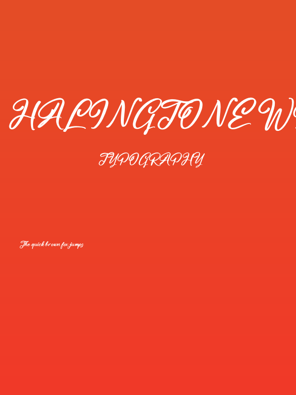 Halingtone William Poster