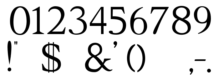 Halion Font OTHER CHARS