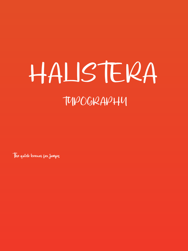 Halistera Poster