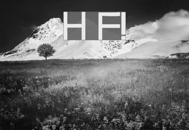 Halit's Font! Font examples