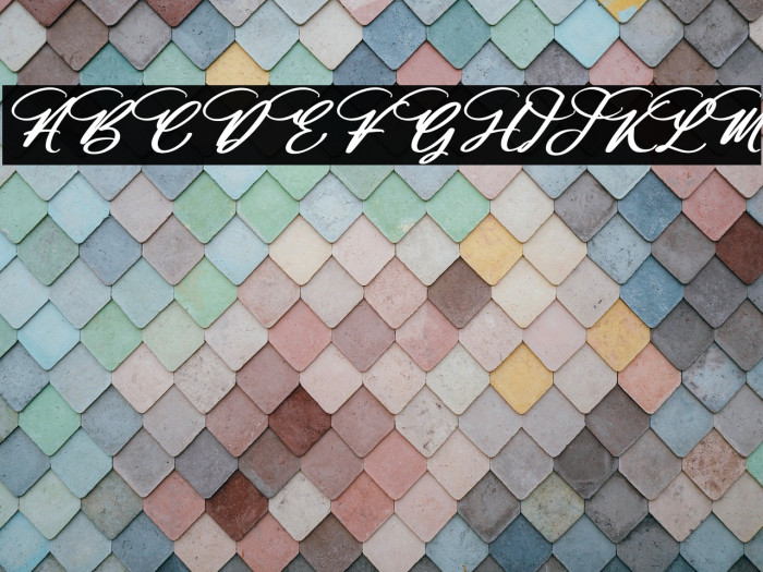 Halittany Badela Italic Example 2