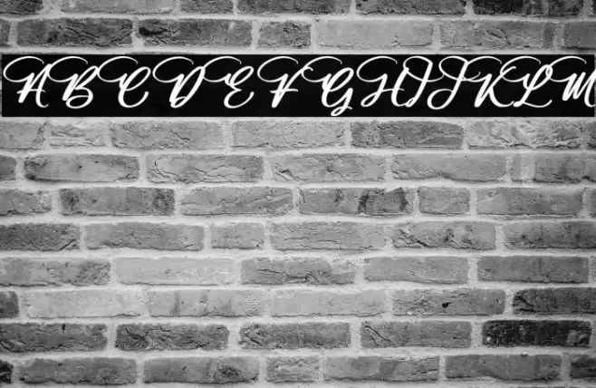 Halittany Badela Font examples