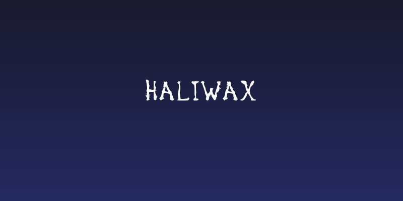 Haliwax Social Header