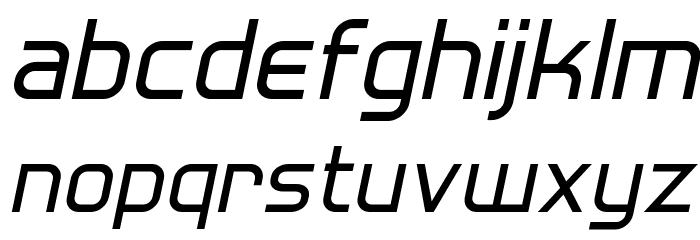 Hall Fetica Italic Font LOWERCASE