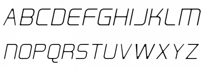 Hall Fetica Upper Decompose It フォント 大文字