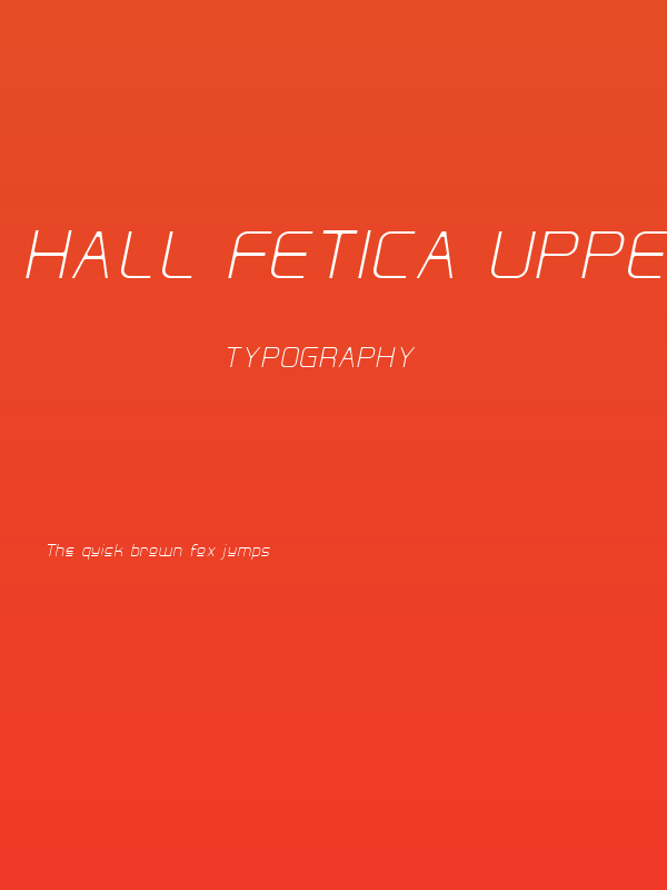 Hall Fetica Upper Decompose It Poster