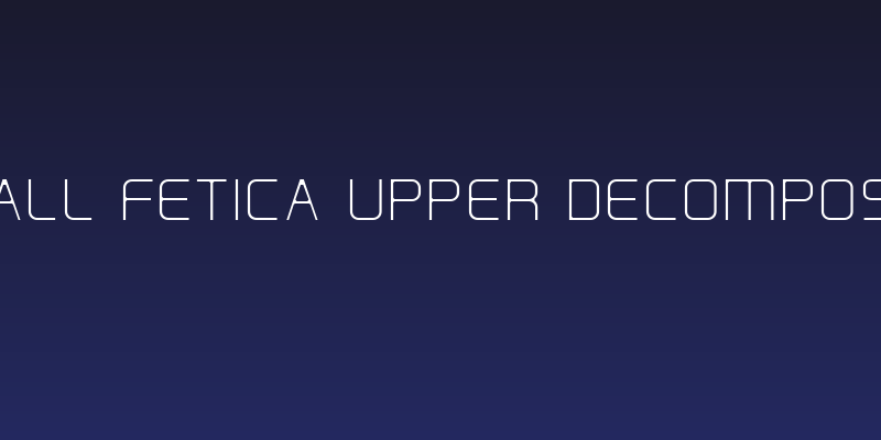 Hall Fetica Upper Decompose Social Header
