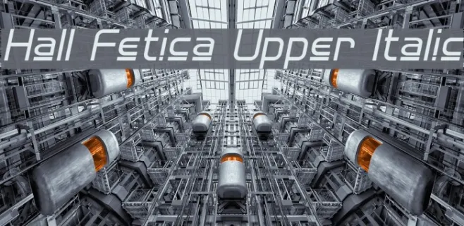 Hall Fetica Upper Italic Example 1
