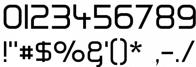 Hall Fetica Upper Font OTHER CHARS