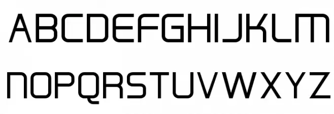 Hall Fetica Upper 字体 大写