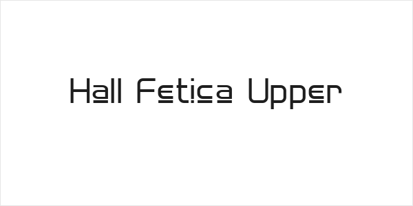 Hall Fetica Upper Logo