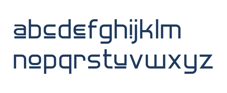 Hall Fetica Upper Lowercase