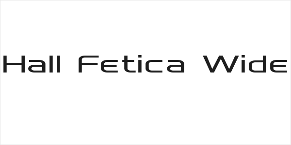 Hall Fetica Wide Logo