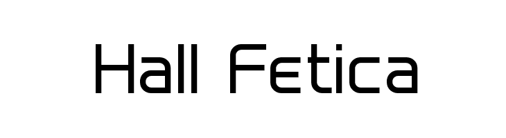 Hall Fetica Font
