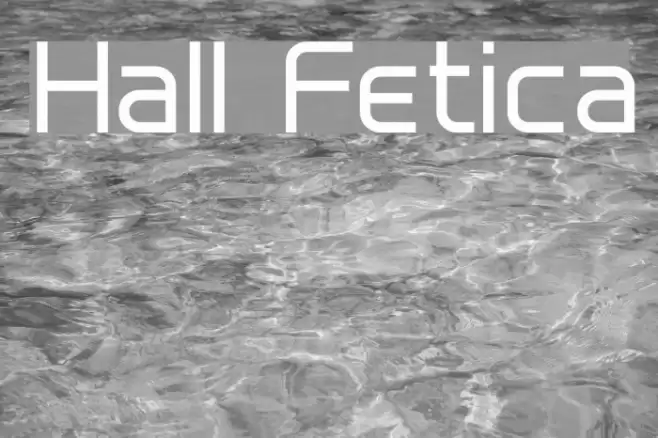 Hall Fetica Font examples