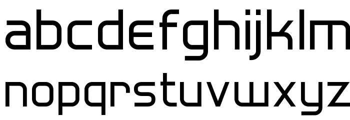 Hall Fetica Font LOWERCASE