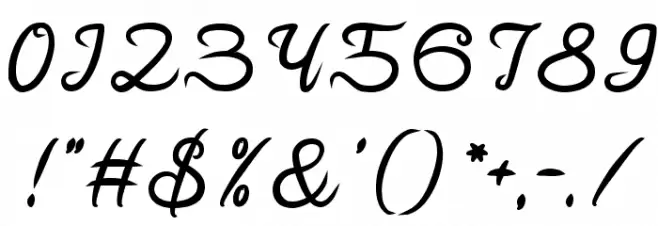 Hall Of Fame Bold Font OTHER CHARS