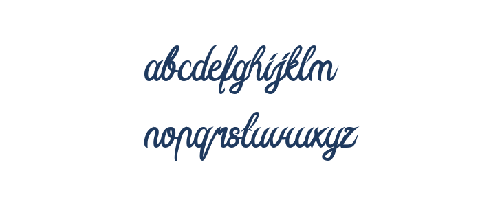 Hall Of Fame Bold Lowercase