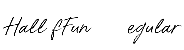 Hall Of Fun DEMO Regular Font