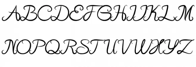 Hall of Fame Schriftart Groß