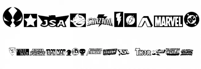 Hall of Heroes Font OTHER CHARS