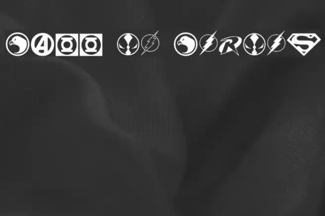 Hall of Heroes Font examples