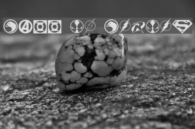 Hall of Heroes Font examples