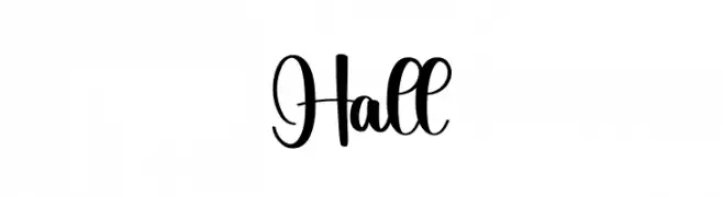 Hall  Скачать бесплатные шрифты