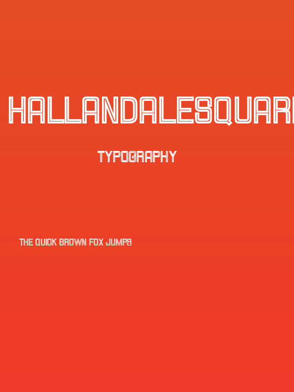 HallandaleSquareInline JL Poster