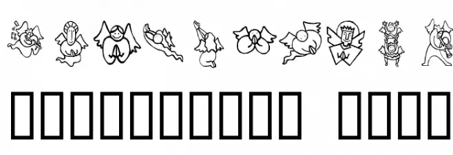 HallelujaLosAngeles Font OTHER CHARS