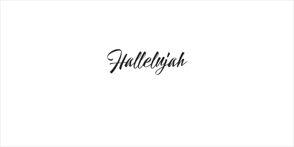 Hallelujah Logo