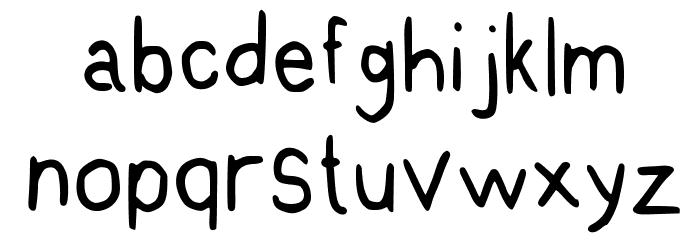 Halleyvetica Neue NBP Font LOWERCASE