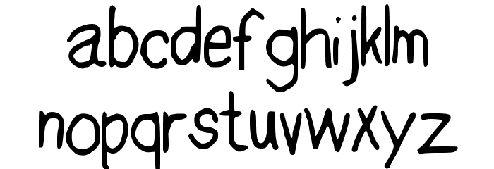 HalleyveticaNBP Font LOWERCASE