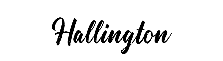 Hallington  नि: शुल्क फ़ॉन्ट्स डाउनलोड