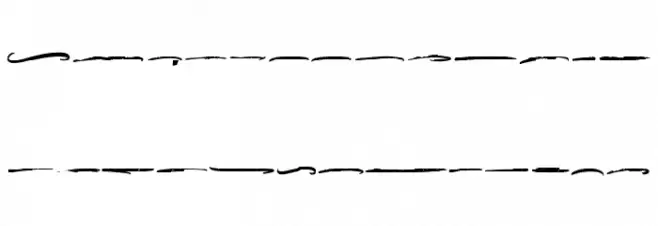 HallingtonSwash Font OTHER CHARS