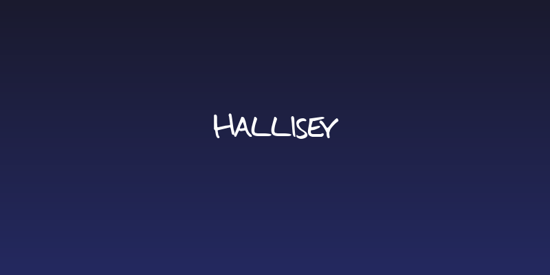 Hallisey Social Header