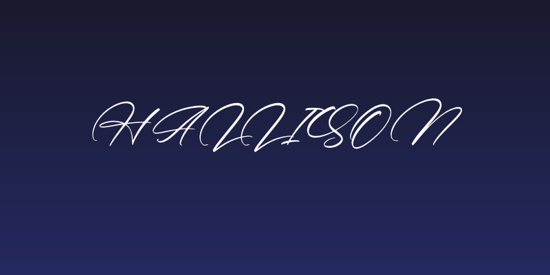 Hallison Social Header