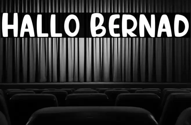 Hallo Bernad Font examples