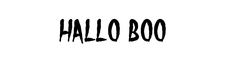 Hallo Boo Caratteri