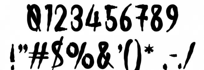 Hallo Boo Font OTHER CHARS