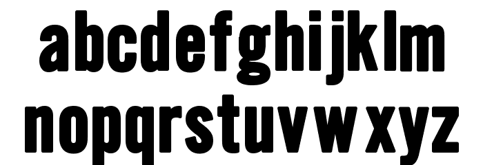 Hallo Euroboy Regular Font LOWERCASE