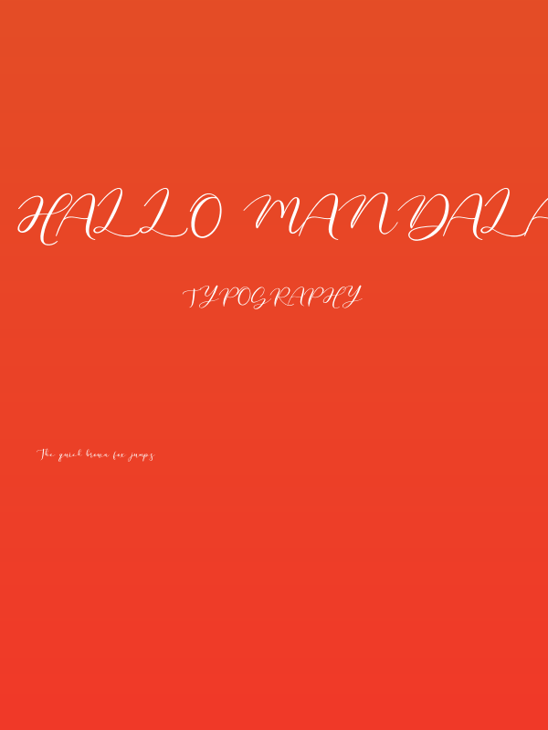 Hallo Mandala Poster