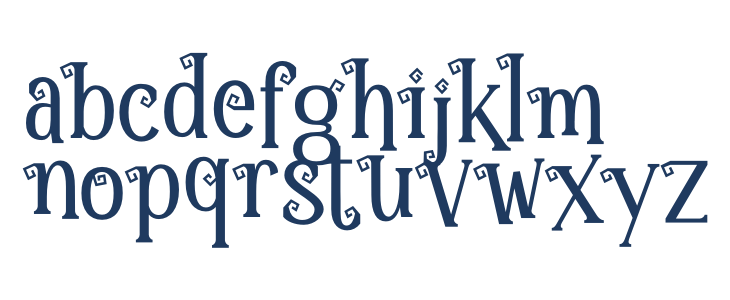 Hallo Monsta Lowercase