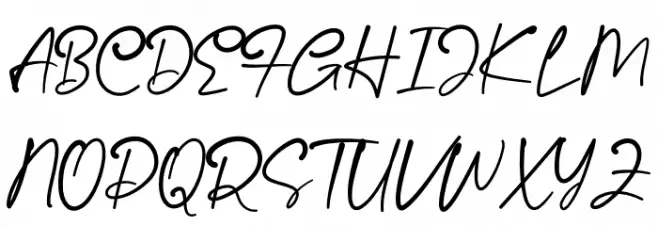 Hallo Schatz Script Polices MAJUSCULES