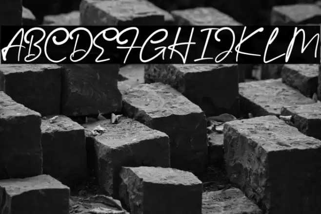 Hallo Schatz Script Font examples