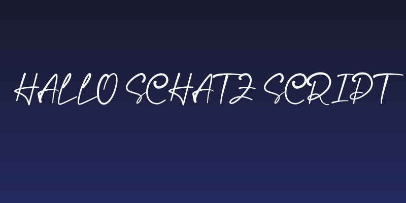 Hallo Schatz Script Social Header