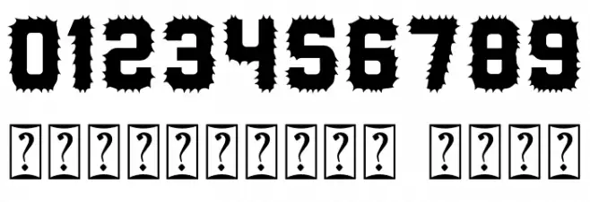 Hallo Witch - Personal Use Font OTHER CHARS