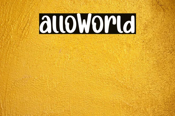 Hallo World Example 2