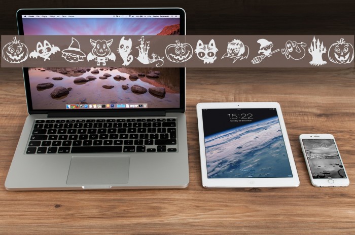 HalloCuties Font examples